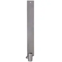 Frama Ornament Wall Candle Holder Long - Kandelaars Staal Steel - 5305