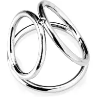 Zenn triple cockring, large