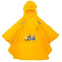 Willex Kinder Regenponcho Kikker en Vriendjes (Kleur: geel, Maat: 110/104)