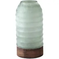 Ptmd collection PTMD Vaas Yana - 12x12x21 cm - Glas - Groen