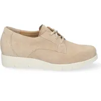 Durea 6293 wijdte E Veterschoenen | Maat 5 Dames Beige