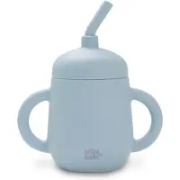 Interbaby Silicone Insi007 Bpa-vrij Glas + Rietje