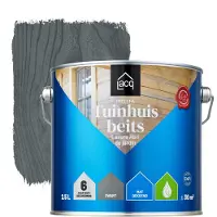 Lacq Tuinhuis beits dekkend zwart 2,5 liter