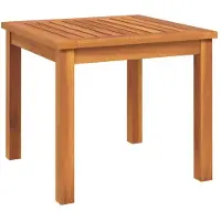 vidaXL Salontafel 40x40x36 cm massief acaciahout