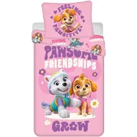 Jerry Fabrics Paw Patrol dekbedovertrek Pawsome friendship grow 140 x 200 cm - 70 x 90 cm - polyester