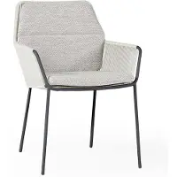 Suns Punta dining tuinstoel naturel mixed weave camel sand
