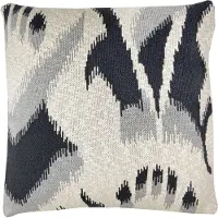 Malagoon Ikat Sierkussen 50 x 50 cm - Antraciet
