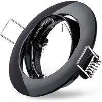 VNL GU10 Inbouwspot | Zwart 75mm | Kantelbaar