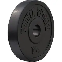 Gorilla Sports Halterschijf 1,25 kg Kunststof 30/31 mm