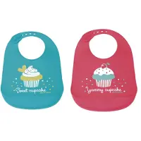 Canpol Babies Silicone slabbetje met zakje en verstelbare sluiting
