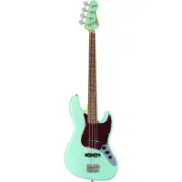 Vintage Reissued VJ74VG Ventura Green - Elektrische basgitaar