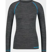 Poederbaas Ondershirt Women Superior Thermal Black Grey-L