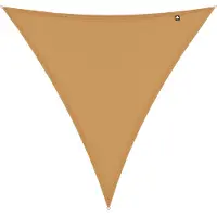 Kopu schaduwdoek driehoek 3,6x3,6x3,6 mtr waterdicht 230 grams