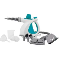 Beldray 10-in-1 handheld stoomreiniger, perfect voor in de badkamer, 1000 W.