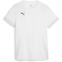 Puma teamGOAL Voetbalshirt Dames Wit Lichtgrijs Zwart