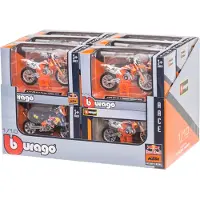 Bburago Voertuig Motorcross KTM RedBull Cross & Raid 1/18 willekeurig model