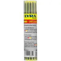 Lyra Dry Leads L4499102 Refill Graphite Universal 2B, set van 12 vullingen