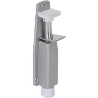 Perel Deurbeslag | Deurvastzetter | (RVS, Rubber)