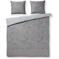Papillon Dekbedovertrek Dolly - grijs 200x200/220cm