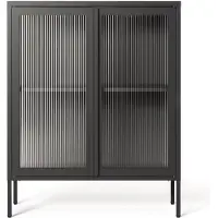 Department Store Kast 90x110 Cm Antraciet - Kasten en vitrinekasten Glas Anthracite - 16002486
