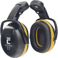 Cerva ED 2C Gehoorb,-Helm EAR DEFENDER Geel