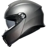 AGV Tourmodular Solid Luna Grijs Mat Systeemhelm Maat 2XL