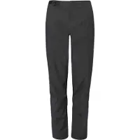 Rab Women's Kinetic Alpine 2.0 Waterproof Pants (Maat - 12 Reg, Kleur - BLACK)