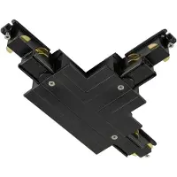 SLV Onderdeel | T-verbinder, voor S-TRACK 3-fase-inbouwrail, aarde binnen rechts, met | S-TRACK SYSTEM