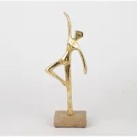 Ideas 4 Seasons Figuur Aluminium Gold