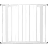 BabyDan Premier PLUS Klemhekje 86 t/m 93,3 cm Wit 2 spijlen aan 1 kant
