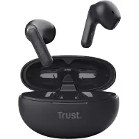 Trust Yavi Headset True Wireless Stereo (TWS) In-ear Oproepen/muziek USB Type-C Bluetooth Zwart