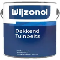 Wijzonol Dekkend Tuinbeits | Dekkende Houtverf Buiten 2,5 LTR - Kleur|1|2