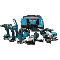 Makita DLX6082T combopack 18V Li-ion