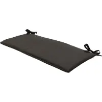 Madison Bankkussen Recycled Canvas Dark Grey (140 x 48 cm)