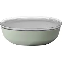 Mepal serveerschaal met deksel Silueta - 4000 ml - Saladeschaal - Nordic sage
