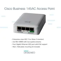 Cisco CBW145AC-E draadloos toegangspunt (WAP) Grijs Power over Ethernet (PoE)
