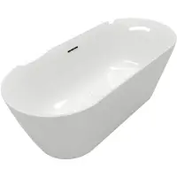 Villeroy & Boch Loop & friends bad vrijstaand 180x80cm - naadloos wit alpin uba180lof9pd00v-01