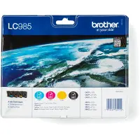 Brother LC-985VALBP Inktcartridge 4-kleuren Multipack