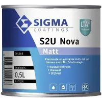 Sigma S2U Nova Matt | Matte Lakverf Binnen 500 ML - Kleur|1|2