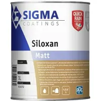 Sigma Siloxan Matt | Matte Gevelverf 1 LTR - Kleur|1|2