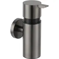 Saqu Nemo zeepdispenser 5,5x9,8x14cm gun metal pvd-coating