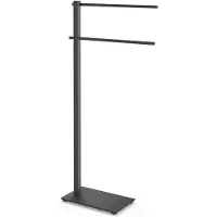 Zack Handdoekenrek Carvo Zwart 80 cm