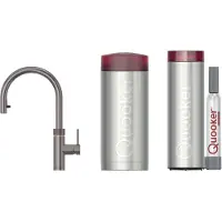 Quooker Flex met COMBI+ boiler en CUBE reservoir 5-in-1-kraan gunmetal