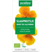 Purasana Slaapmutsje Bio 120 St Capsules