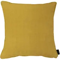 Madison Sierkussen met paspel ca. 45x45 cm Panama mosterd