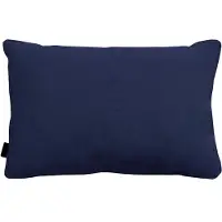 Madison Sierkussen 60x40 cm Piping Panama Indigo