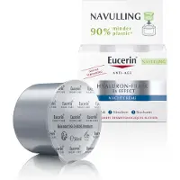 Eucerin 3x Hyaluron-filler/ Effect Nachtcrème Navulling 50 Ml