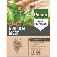 Pokon Bio Kruiden Mest - 1kg - Biologische Meststof - Voor sterke kruidenplanten - 120 dagen voeding