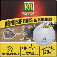 KB Home Defense Muizen- En Rattenverjager - Tegen Ratten En Muizen - 1 Stuk