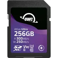OWC Atlas S Ultra (256GB) SDHC UHS-II V90 Media Card